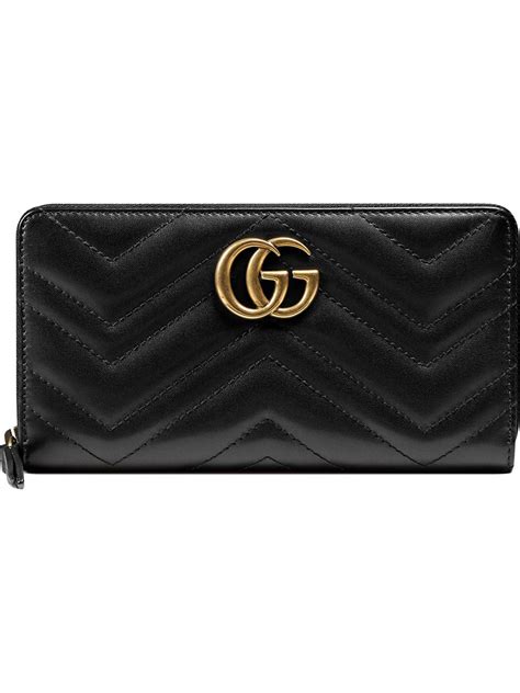 portafoglio gucci martone|Gucci Portafoglio GG Marmont Con Zip a Giro .